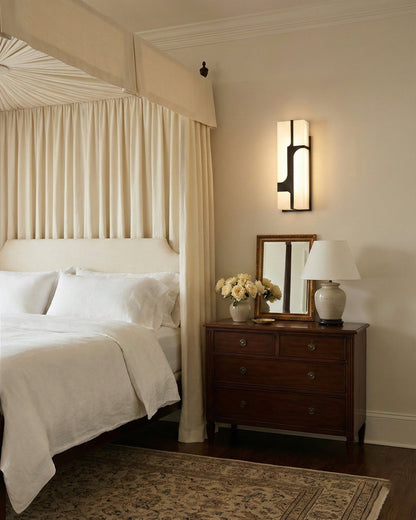 Ariel Alabaster Wall Lamp