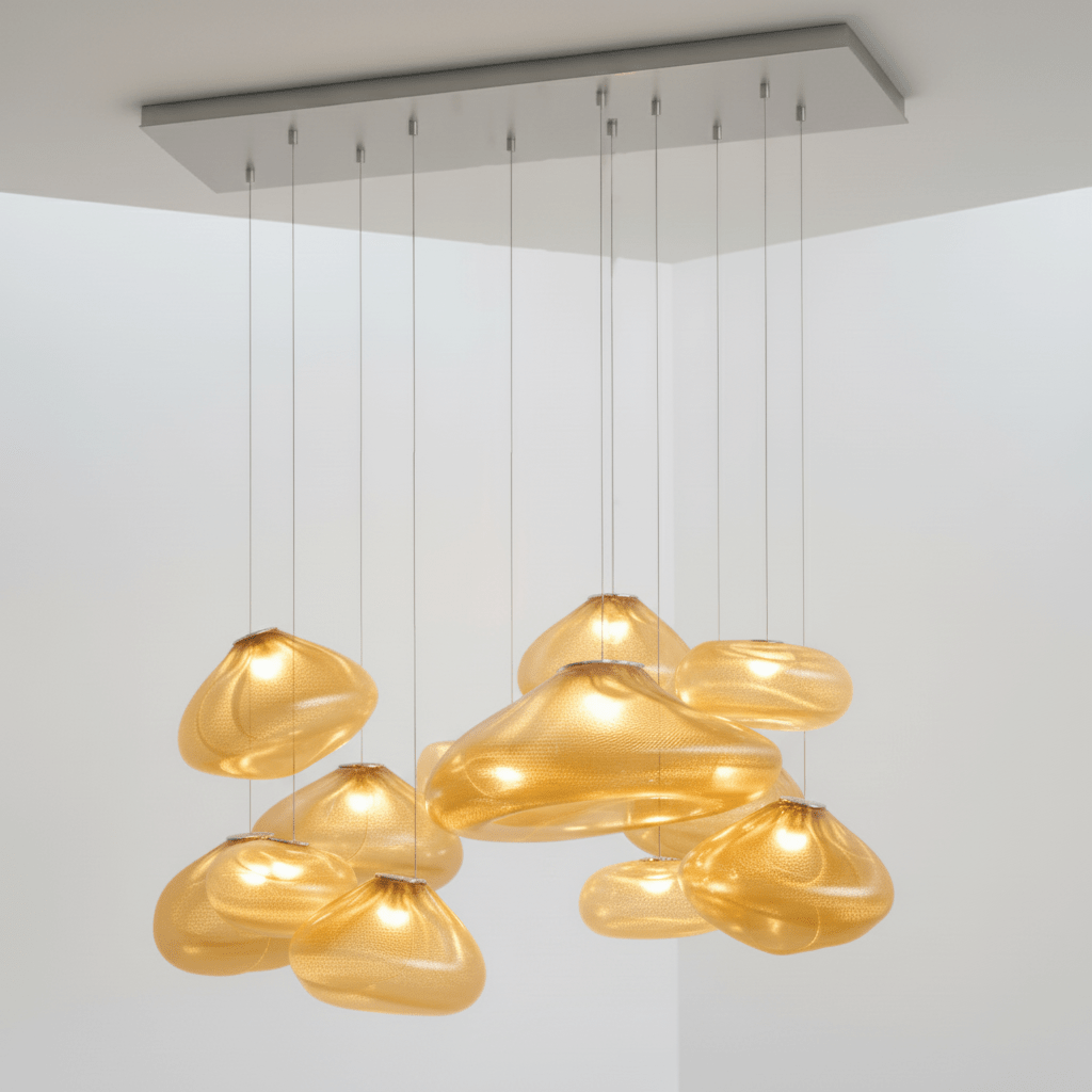 Random 73 Glass Pendant Light