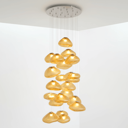 Random 73 Glass Pendant Light