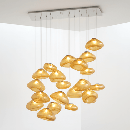 Random 73 Glass Pendant Light