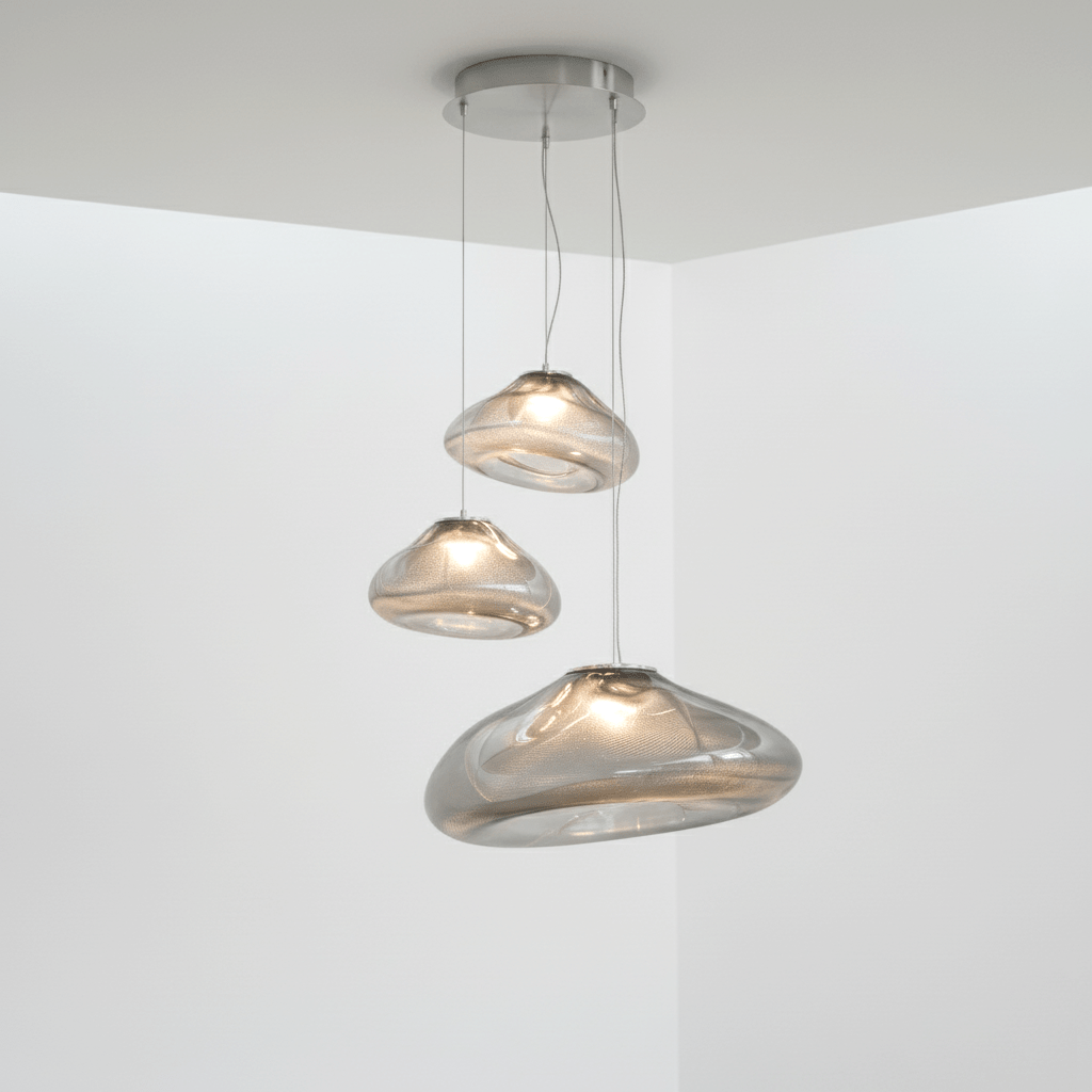 Random 73 Glass Pendant Light