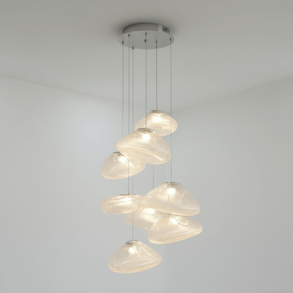 Random 73 Glass Pendant Light