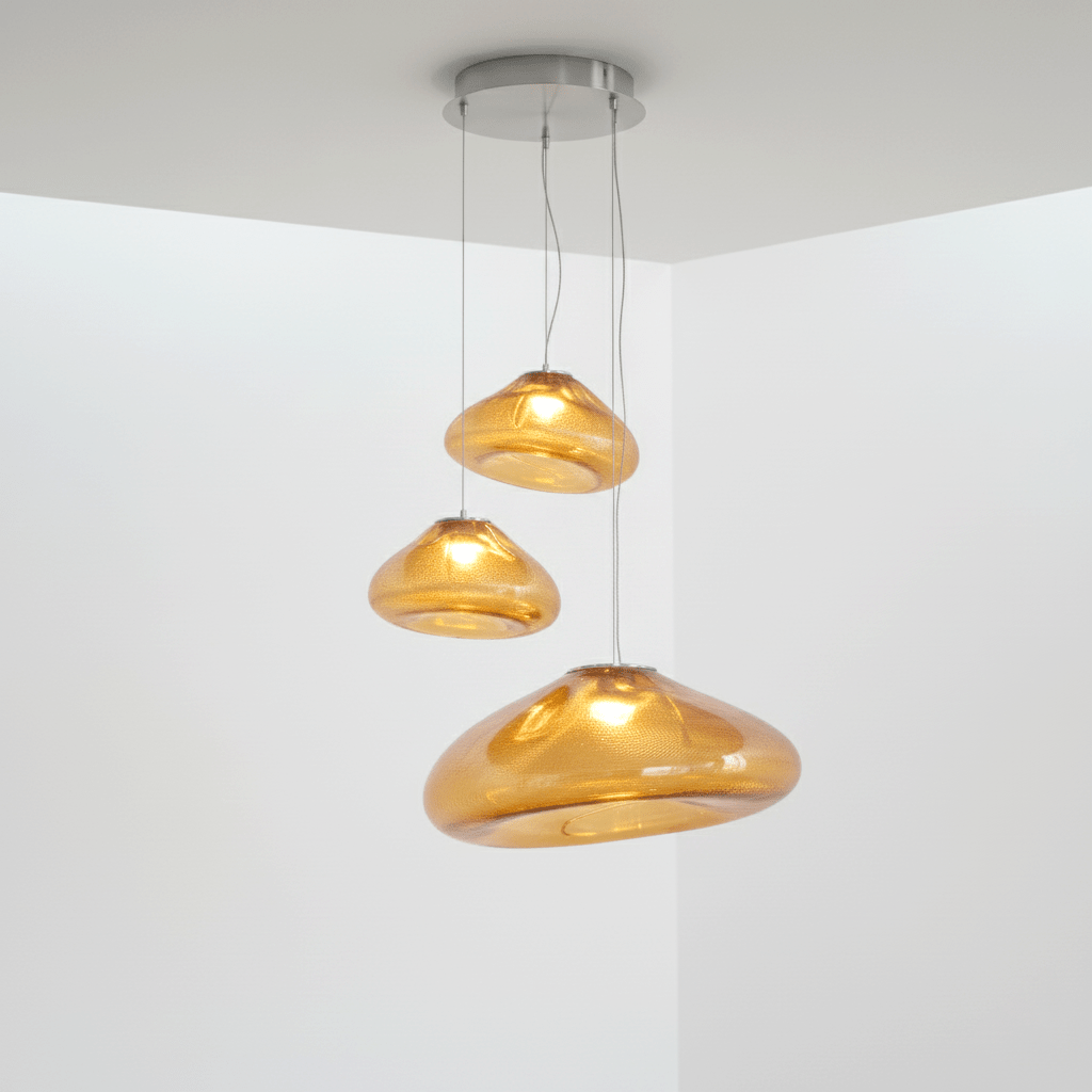 Random 73 Glass Pendant Light