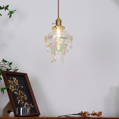 Water Droplets Resin Pendant Lamp