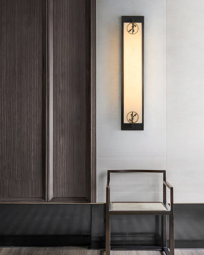 Delmar Alabaster Wall Lamp