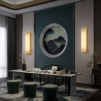 Delmar Alabaster Wall Lamp