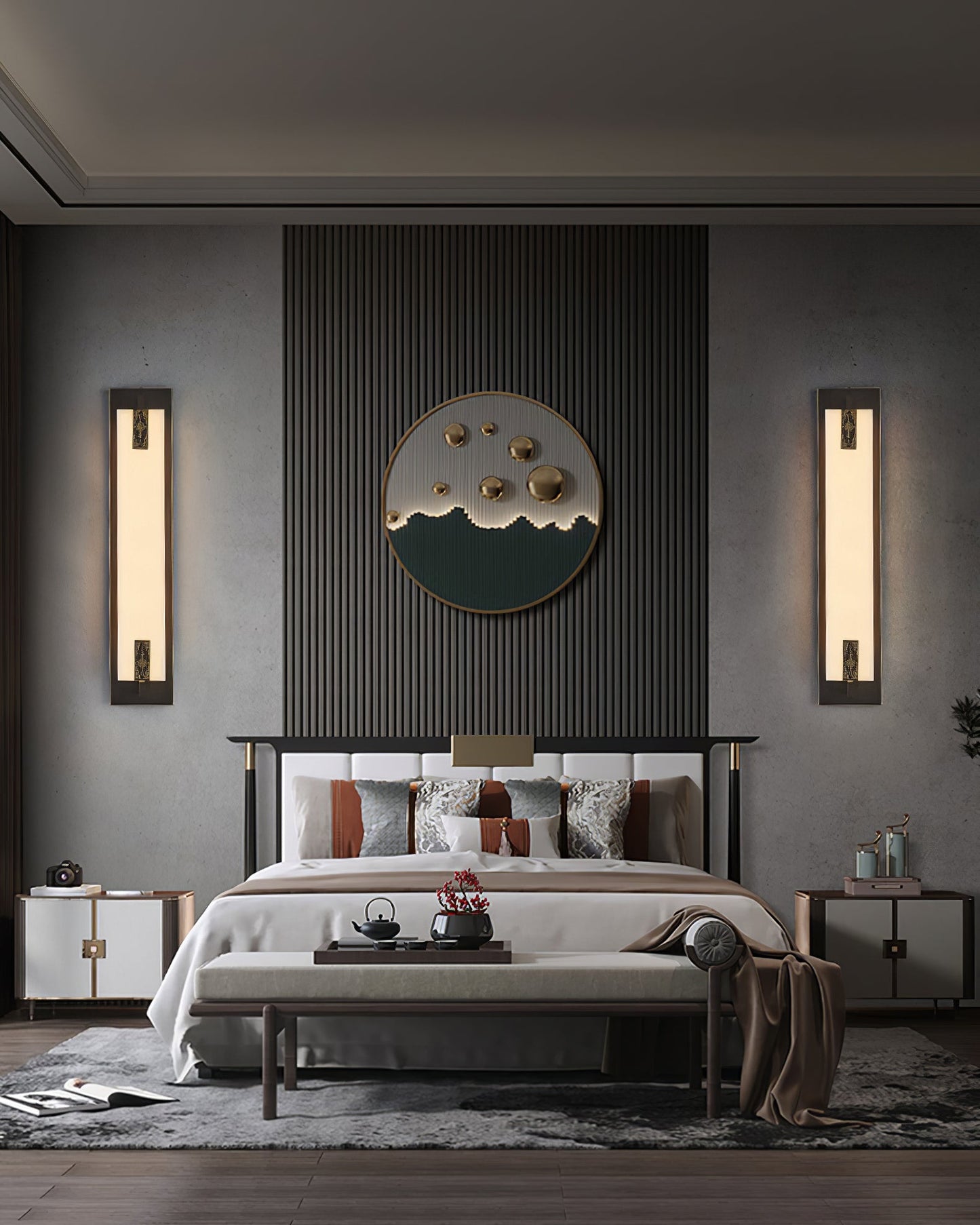 Delmar Alabaster Wall Lamp