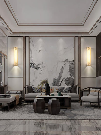 Delmar Alabaster Wall Lamp