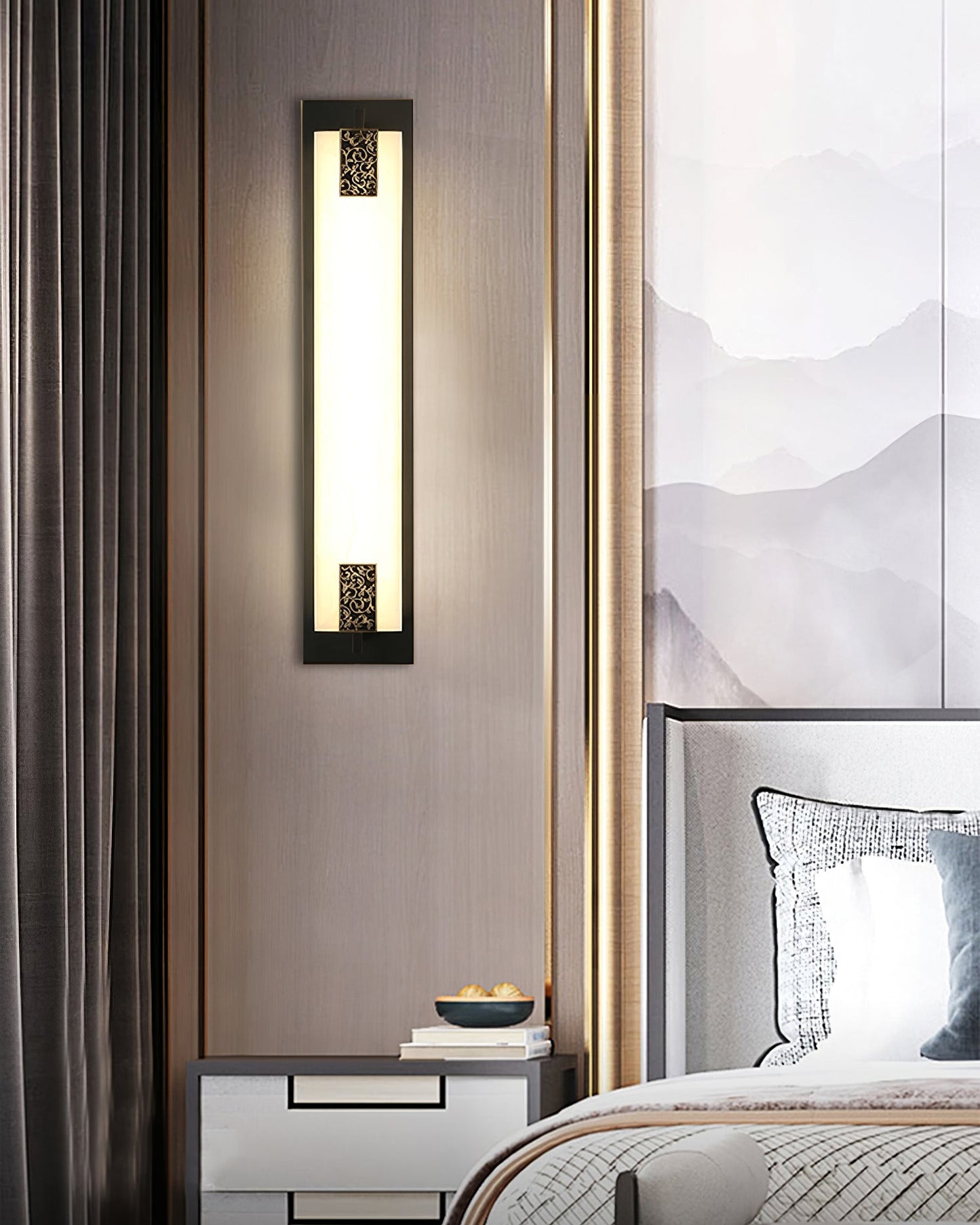 Delmar Alabaster Wall Lamp
