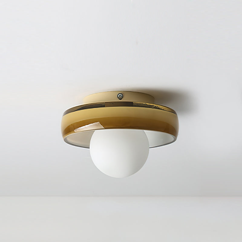 Disc Orb Ceiling Light