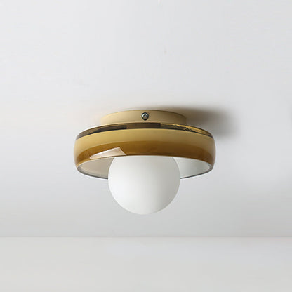 Disc Orb Ceiling Light