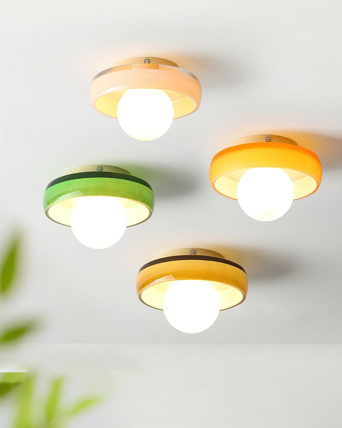 Disc Orb Ceiling Light