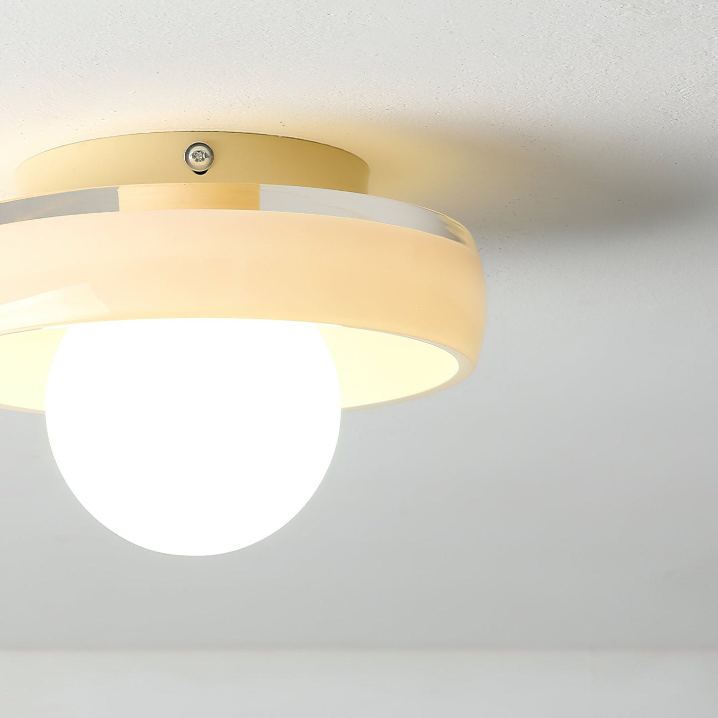 Disc Orb Ceiling Light