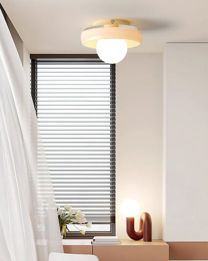 Disc Orb Ceiling Light