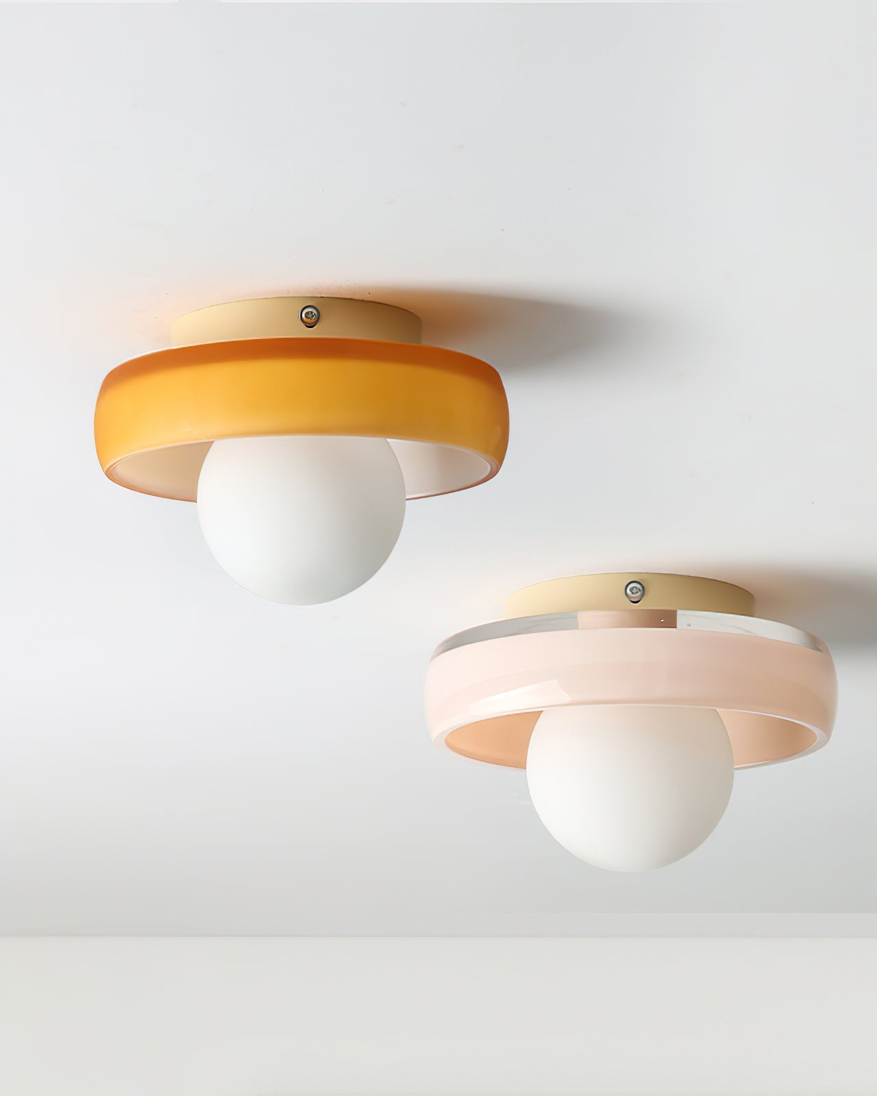 Disc Orb Ceiling Light