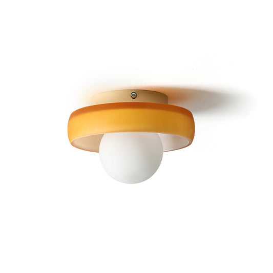 Disc Orb Ceiling Light