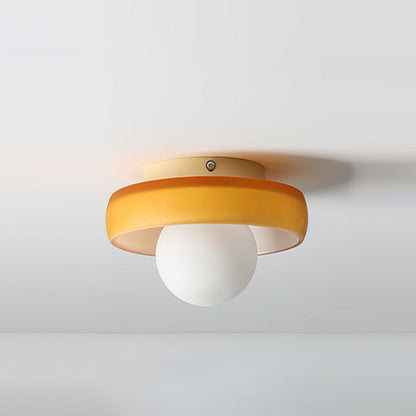 Disc Orb Ceiling Light