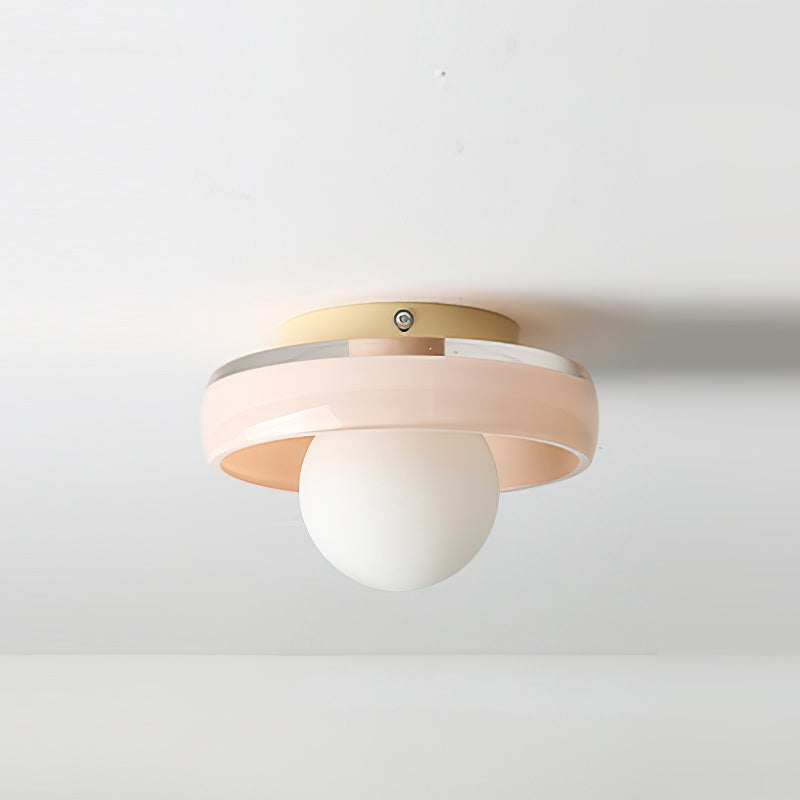 Disc Orb Ceiling Light