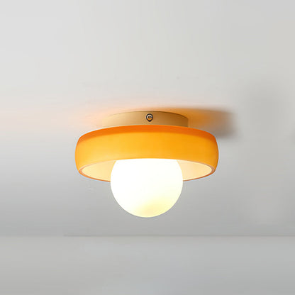 Disc Orb Ceiling Light