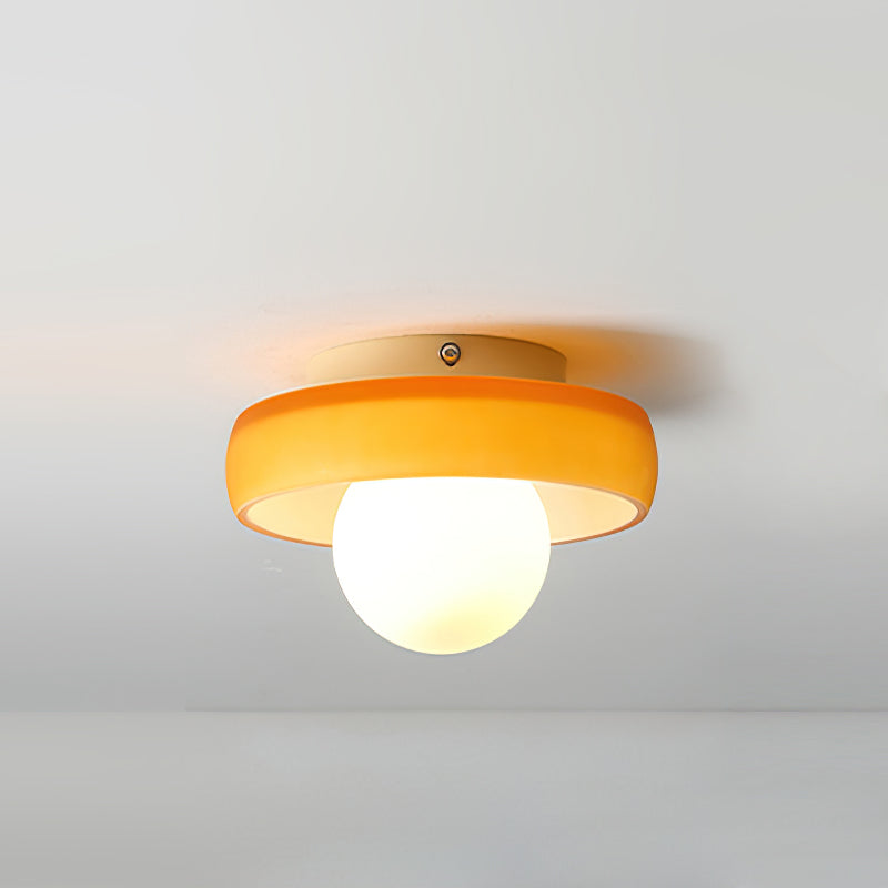 Disc Orb Ceiling Light