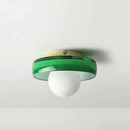 Disc Orb Ceiling Light