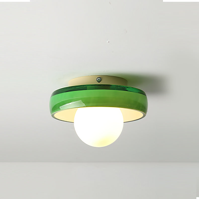 Disc Orb Ceiling Light