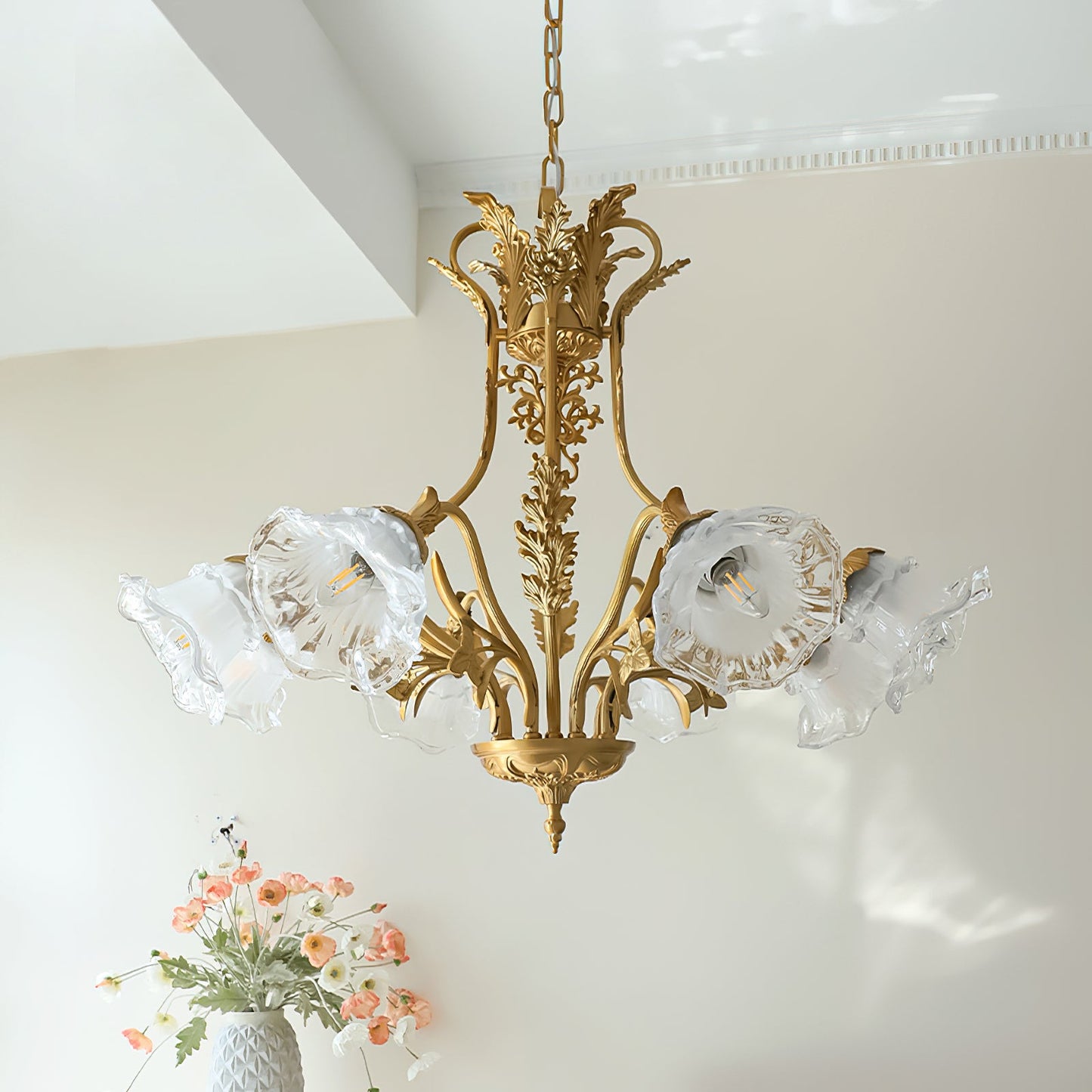 Dore Flower Chandelier