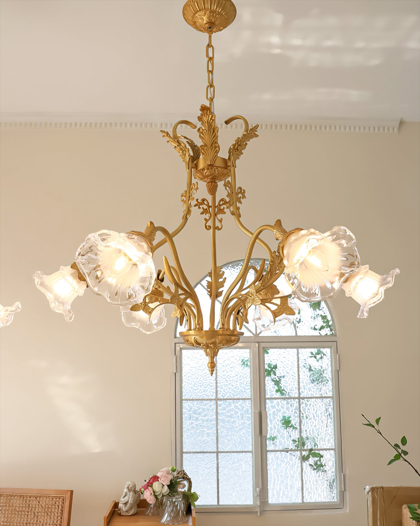 Dore Flower Chandelier