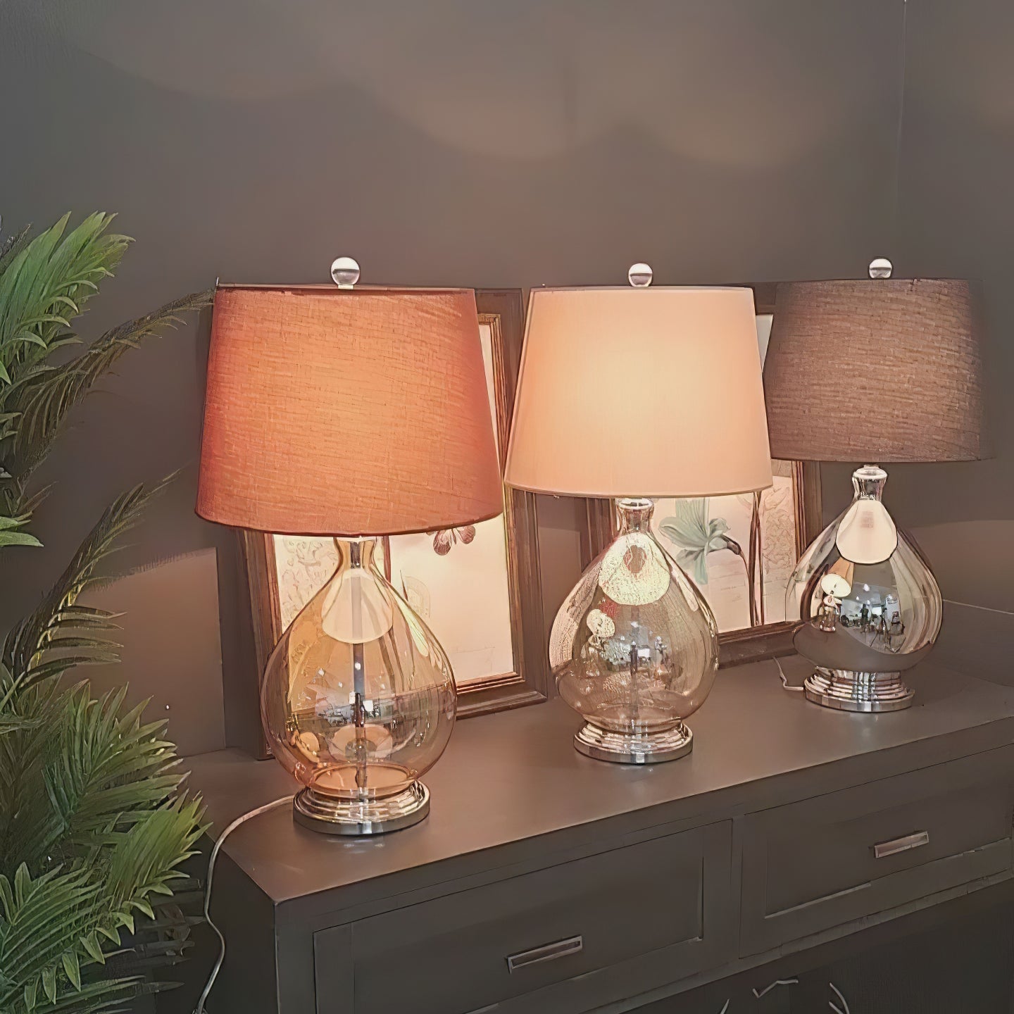 Ball Drum Table Light