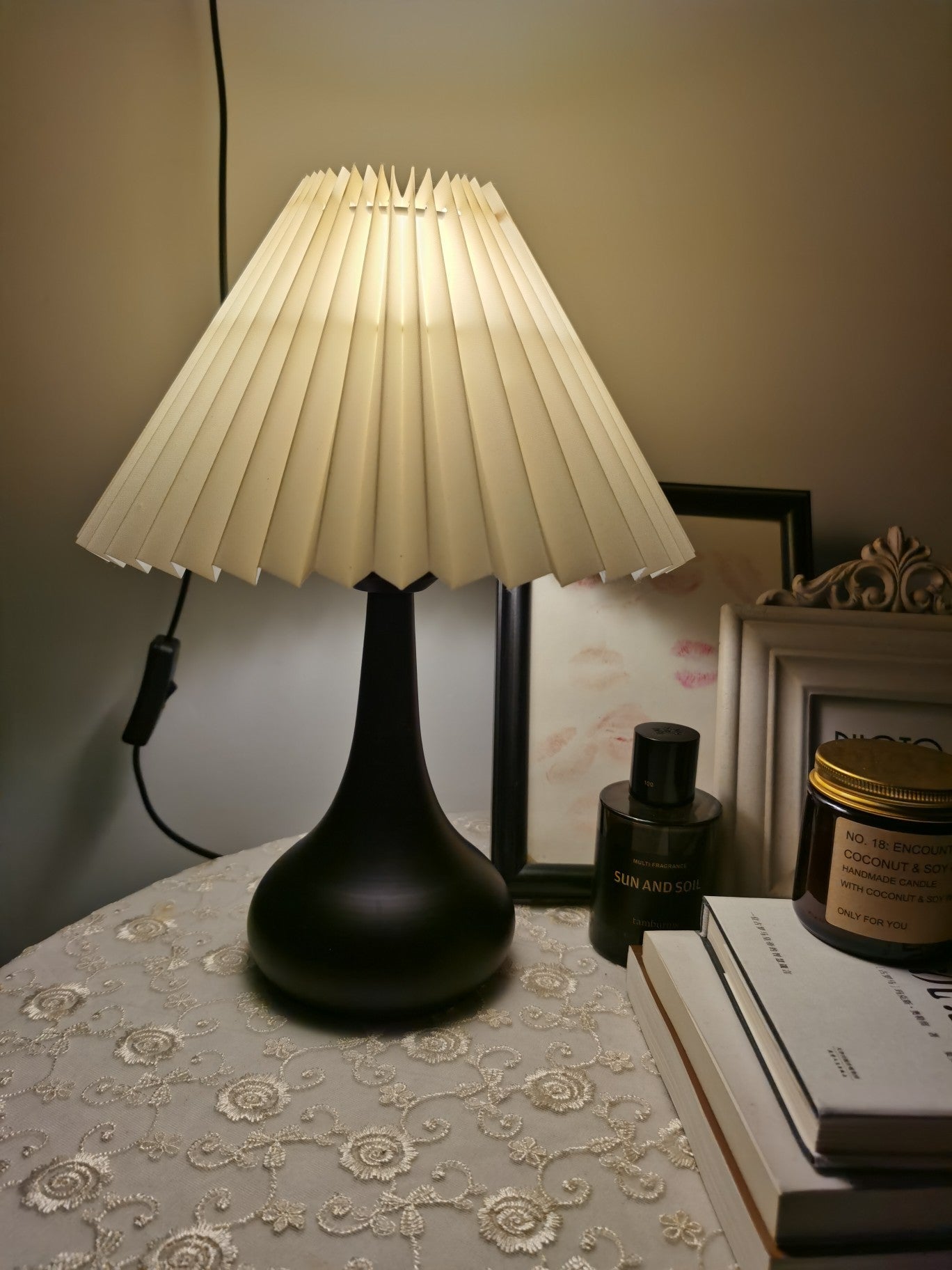 Drum Table Lamp