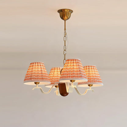 Dunnock Fabric Chandelier