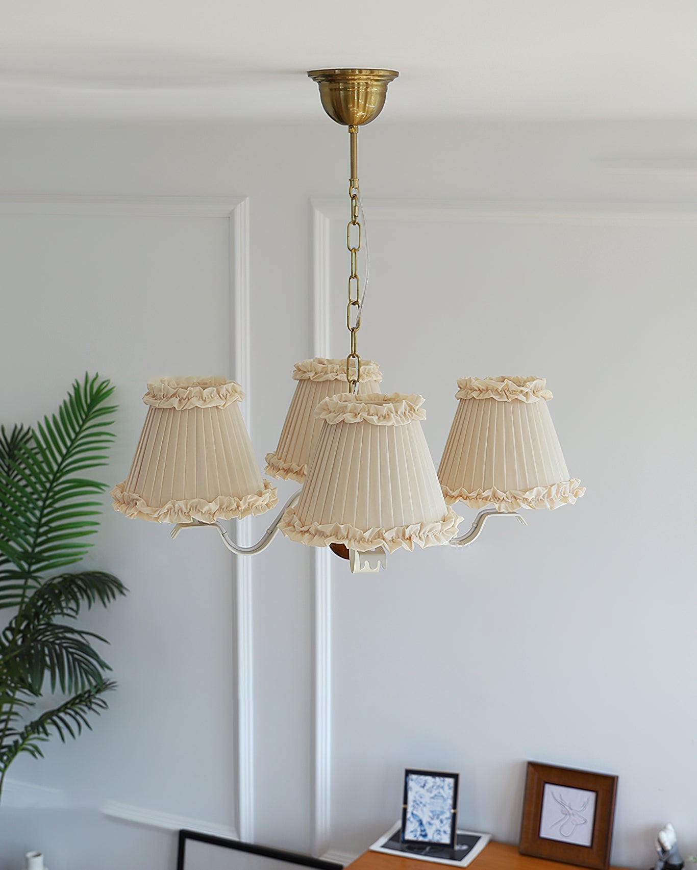 Dunnock Fabric Chandelier
