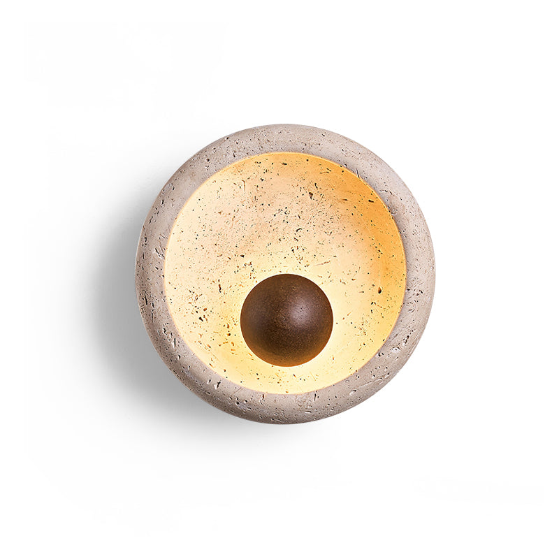 Eala Travertine Wall Lamp