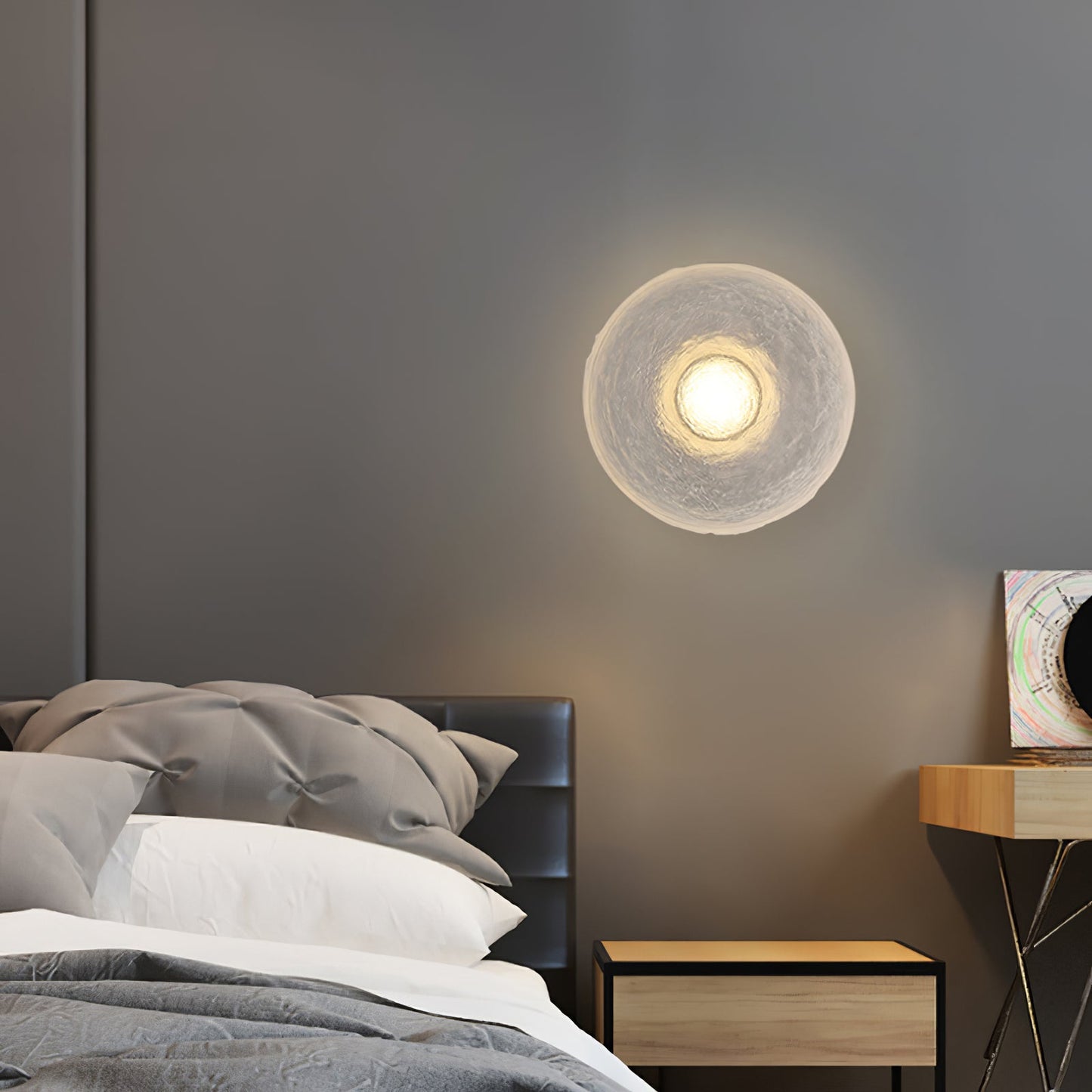Eclipse Resin Wall Lamp