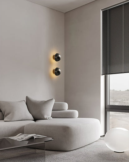 Round Metal Wall Lamp