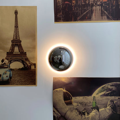 Round Metal Wall Lamp