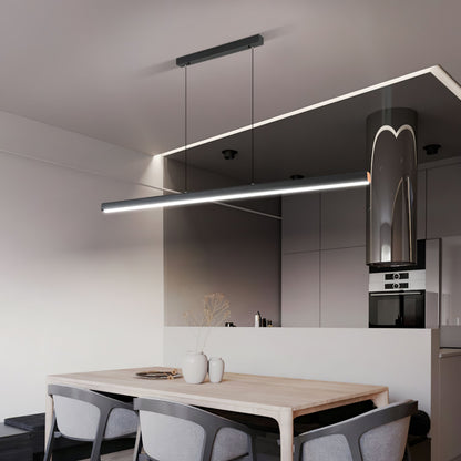 Edge Linear Island Chandelier