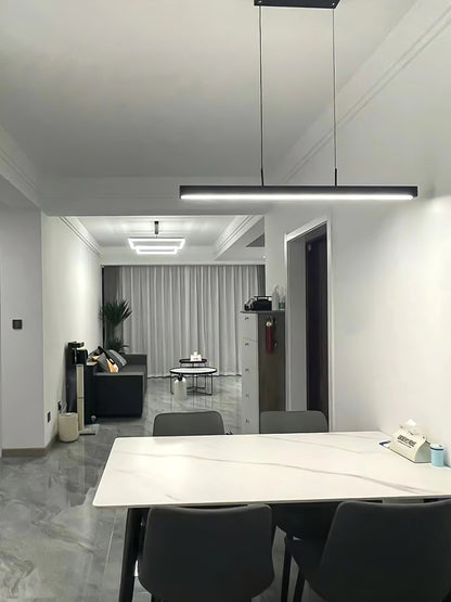 Edge Linear Island Chandelier