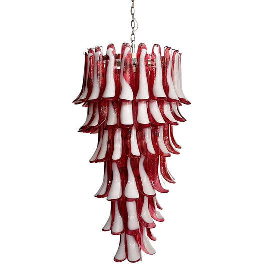 Elara Petal Glass Chandelier