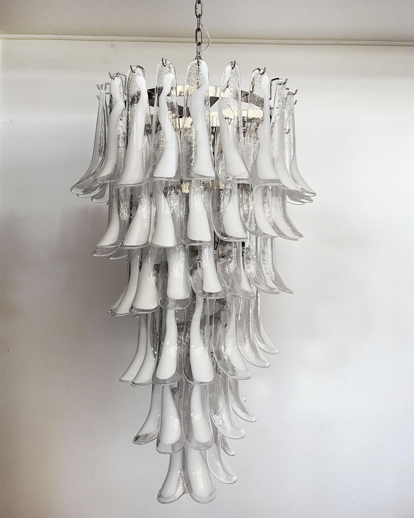 Elara Petal Glass Chandelier
