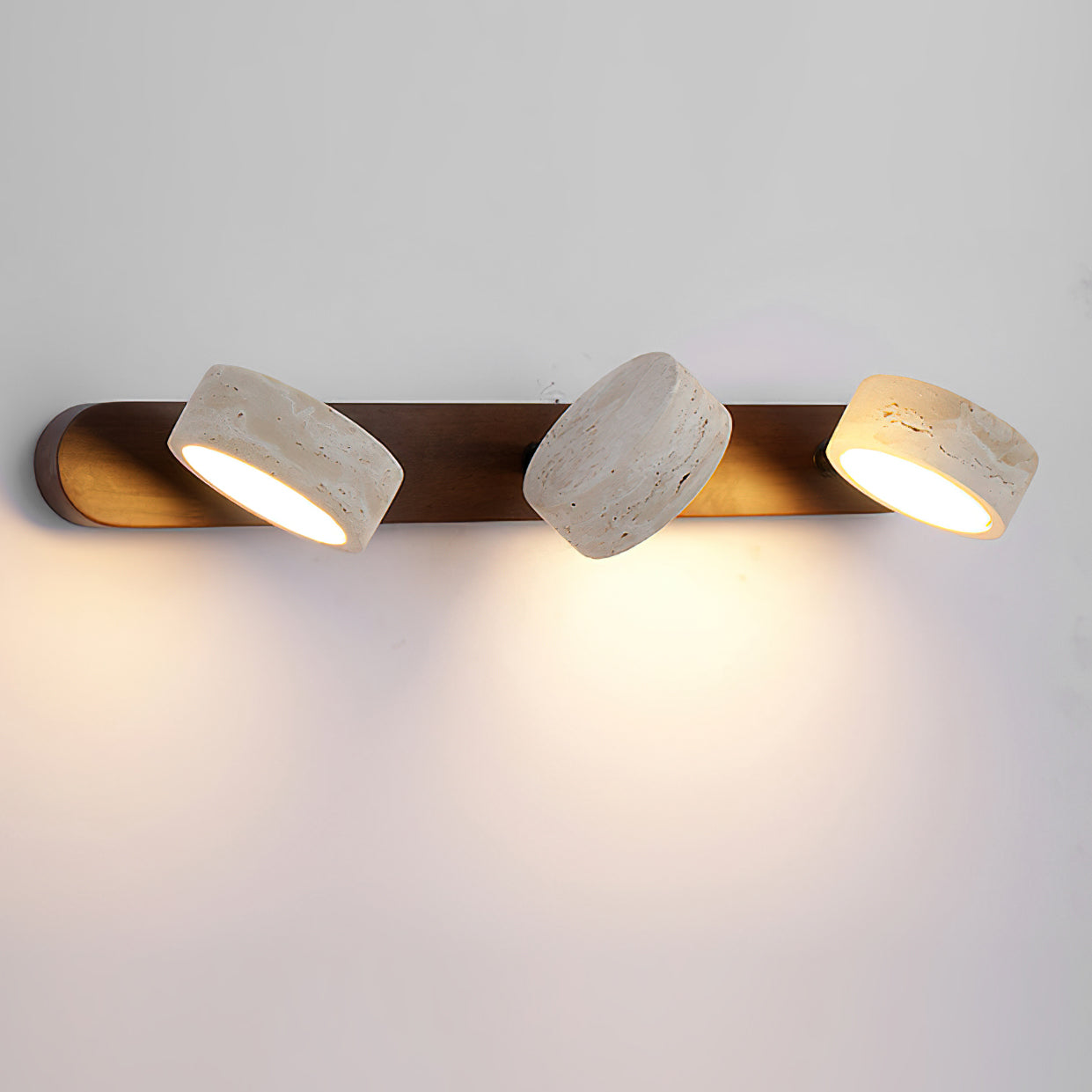 Elias Travertine Wall Lamp