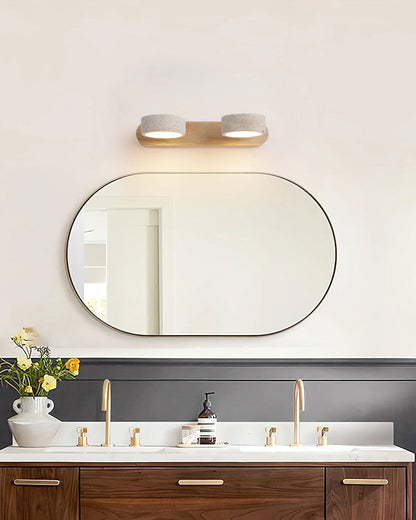 Elias Travertine Wall Lamp