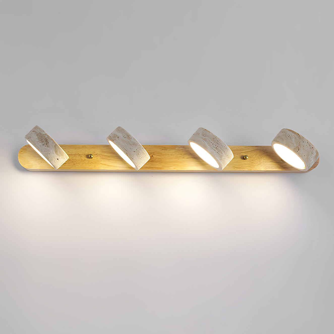 Elias Travertine Wall Lamp