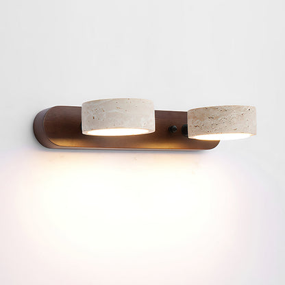 Elias Travertine Wall Lamp