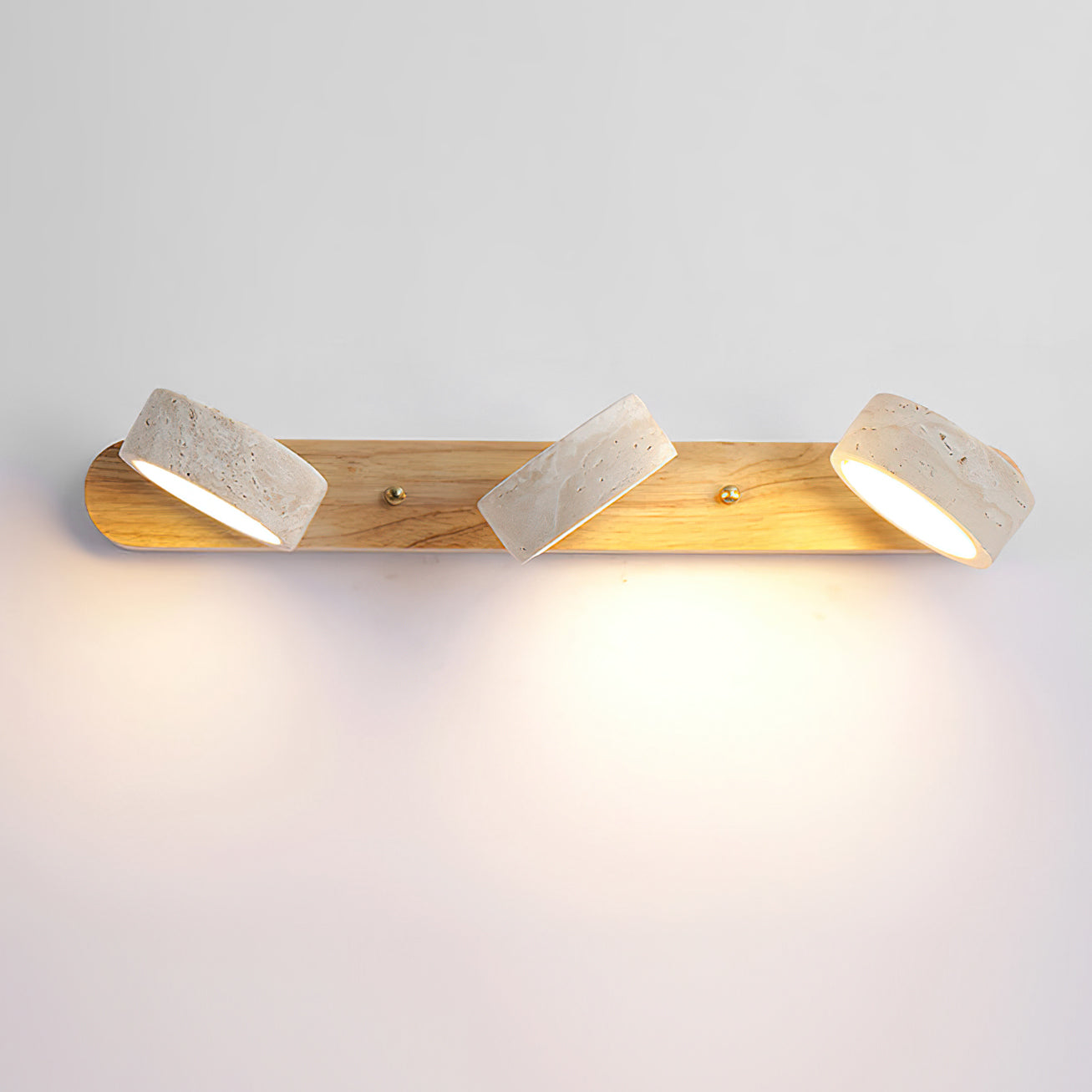 Elias Travertine Wall Lamp