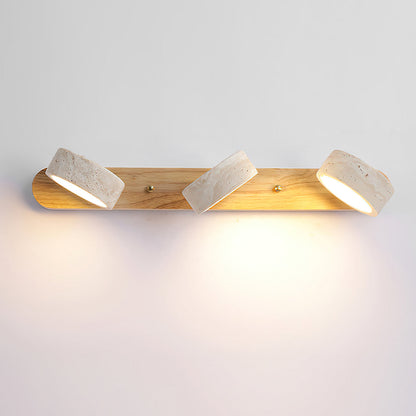 Elias Travertine Wall Lamp