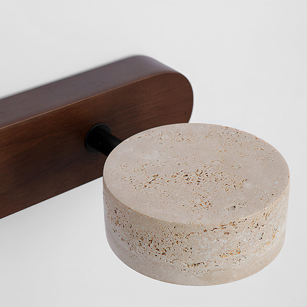 Elias Travertine Wall Lamp