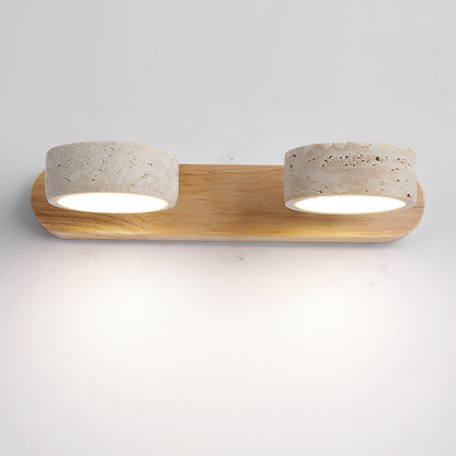 Elias Travertine Wall Lamp