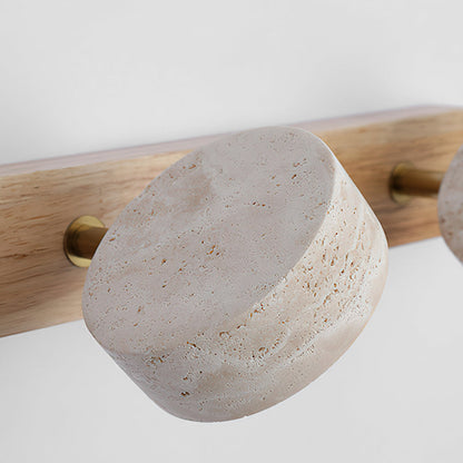 Elias Travertine Wall Lamp