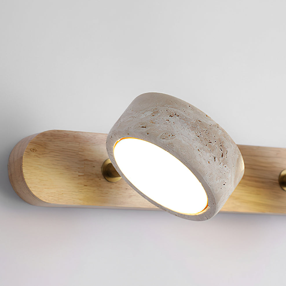 Elias Travertine Wall Lamp